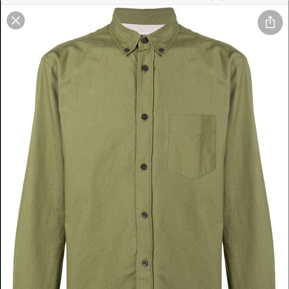 Acne Studios Isherwood Soft Pop NWOT Button Down